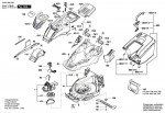 Bosch 3 600 HB9 204 Advancedrotak 690 Lawnmower 230 V / Eu Spare Parts